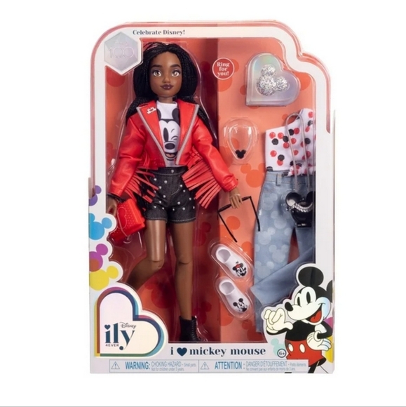 NIB Disney Ily 4EVER I Love Mickey 12" Fashion Forward Doll - 2 Gorgeous Outfits - Picture 1 of 6